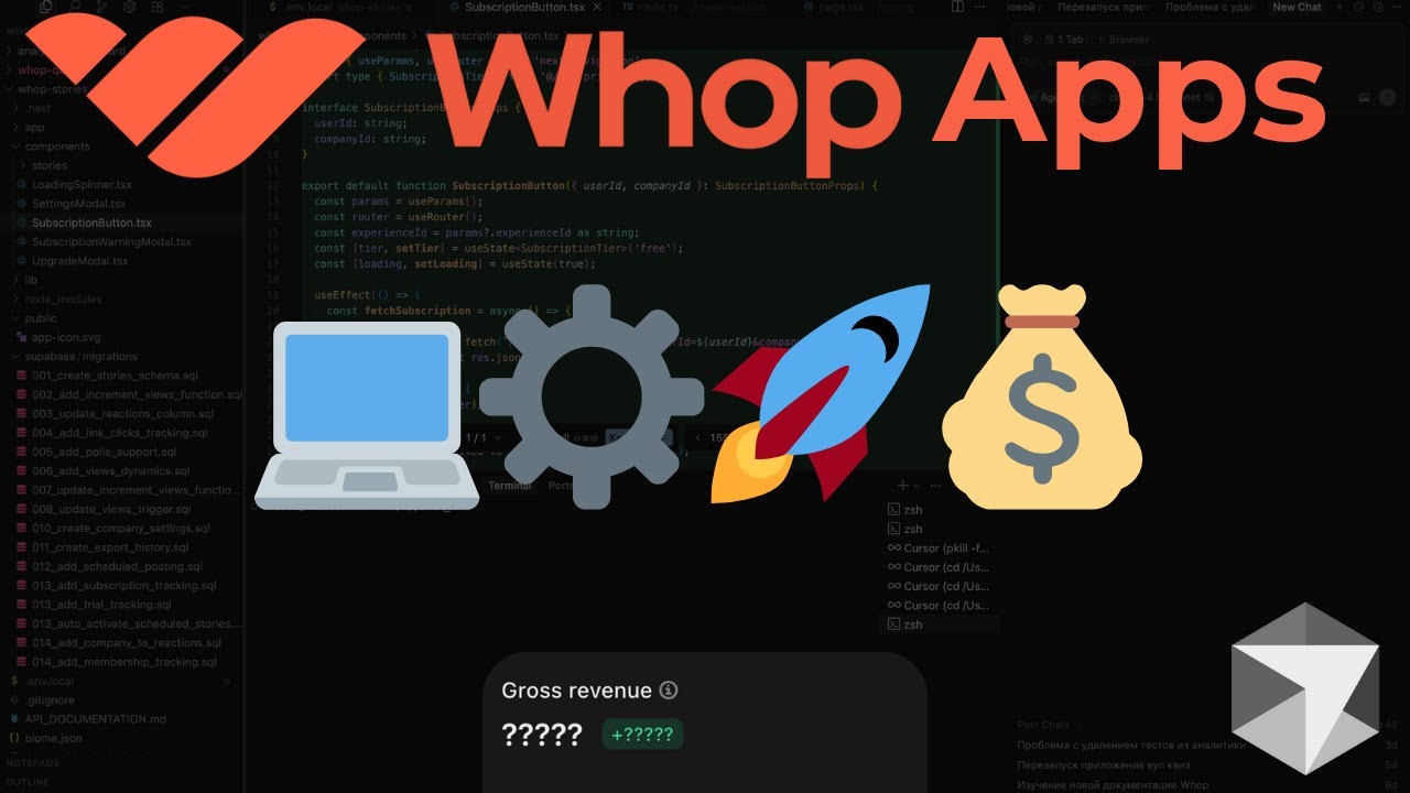 I BUILT 2 WHOP APPS &mdash; ALREADY EARNED MONEY 💸 NEW TREND