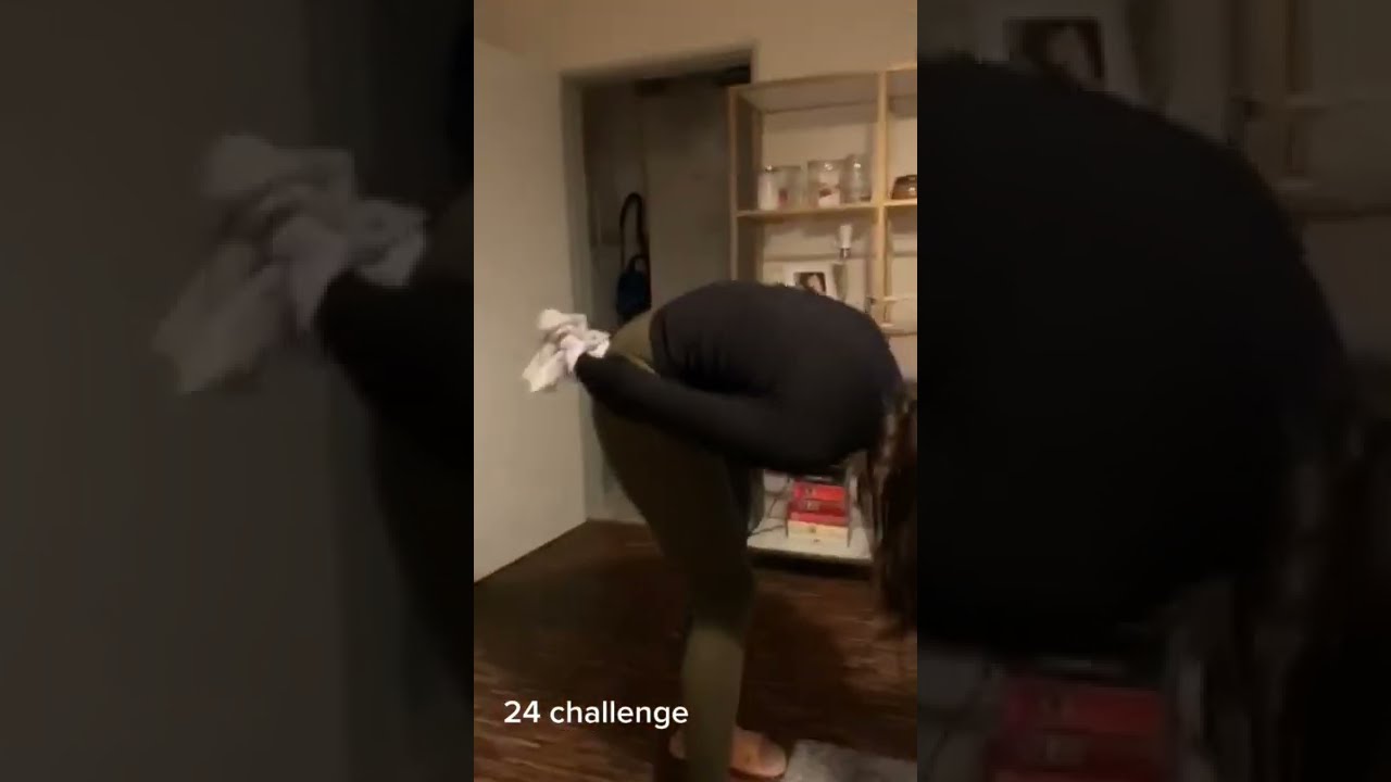 24h hands tied back challenge