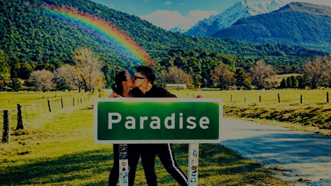 We found Paradise on our 23rd Anniversary! 🌈