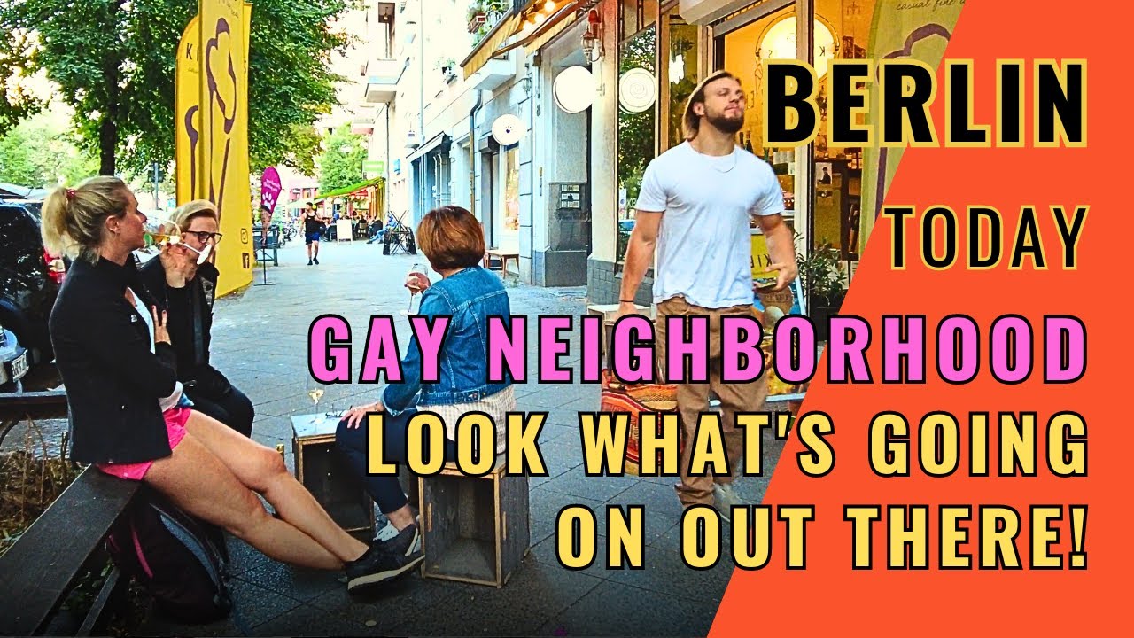 Berlin WALK 🦄 The whole TRUTH about the GAY quarter 🇩🇪 GERMAN WALKING TOUR.