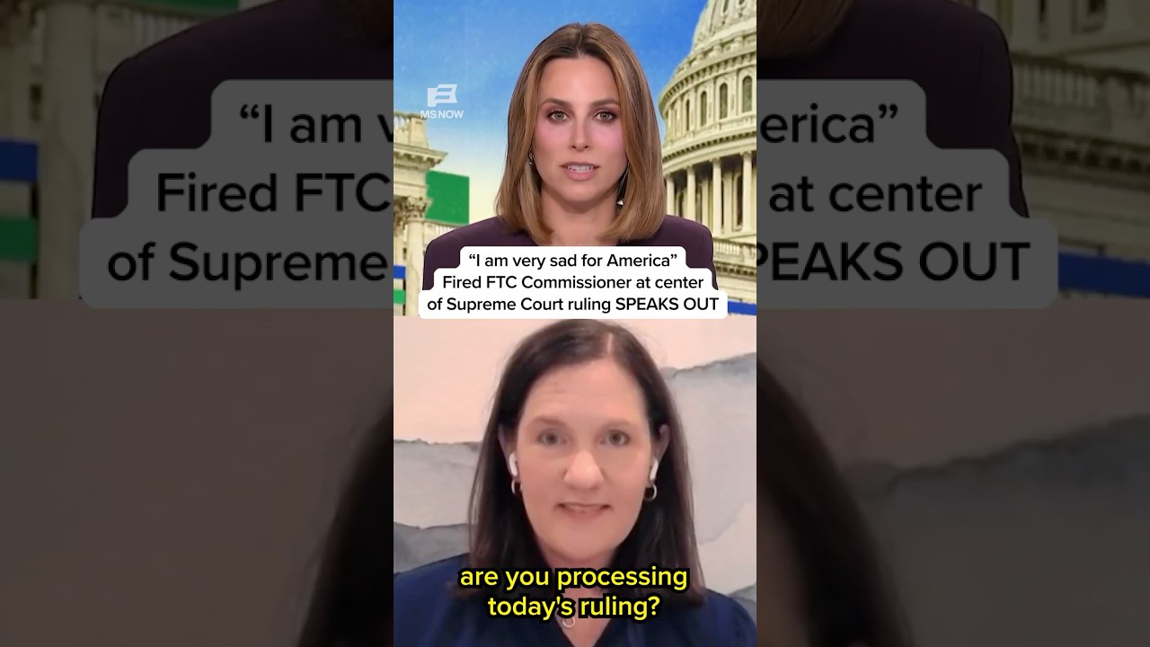Fired FTC Commissioner at center of Supreme Court ruling SPEAKS OUT
