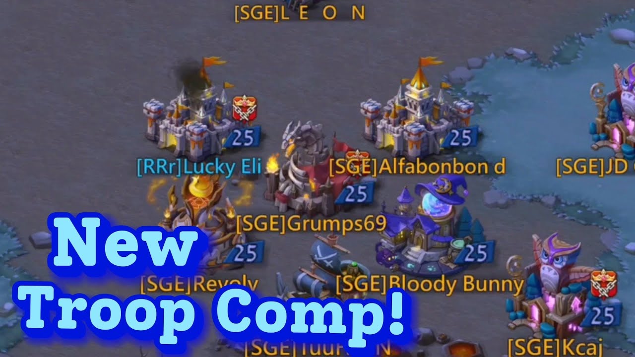 218M Solo Trap! New Troops Composition, Is It Better? Lords Mobile