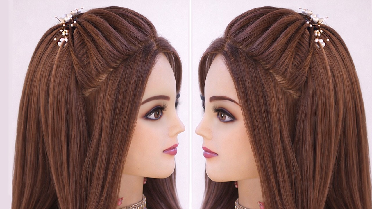 2 New Easy Hairstyle - Beautiful Eid Hairstyle For Girls | Hairstyle Ideas | Hairstyle For Wedding