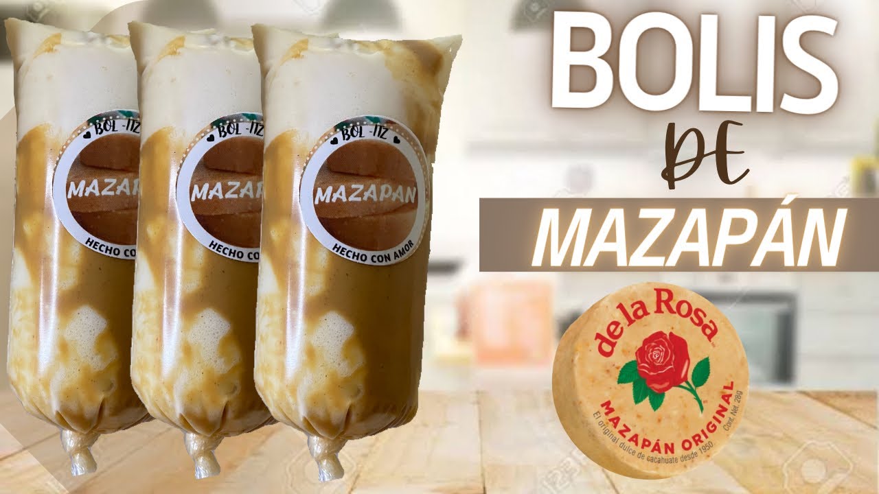 BOLIS de MAZAPÁN para NEGOCIO |fácil y rapido