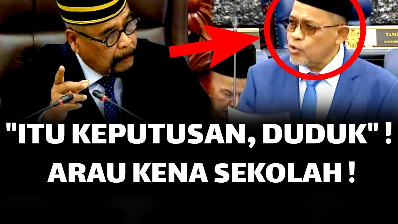 KECOH DEWAN ! YB ARAU BUAT HAL KENA SPEAKER SEKOLAH !