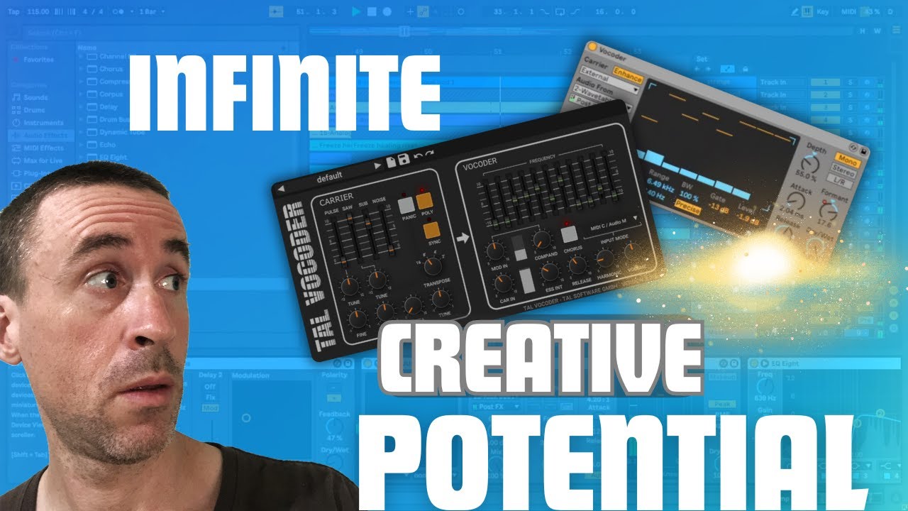 Ambient dub techno vocoder hacks in Ableton live