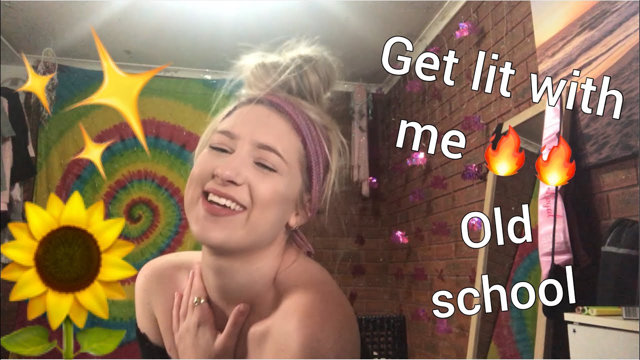 Get lit with me & old school music! ✨