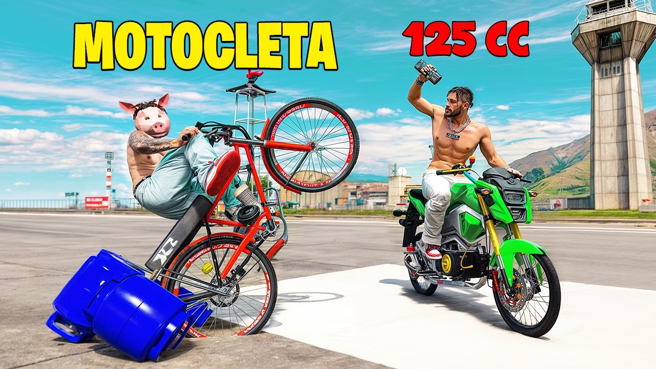 Moto Bicicleta Proyecto Para Arrancones Sorprendo A Mis Amigos En GTA RP