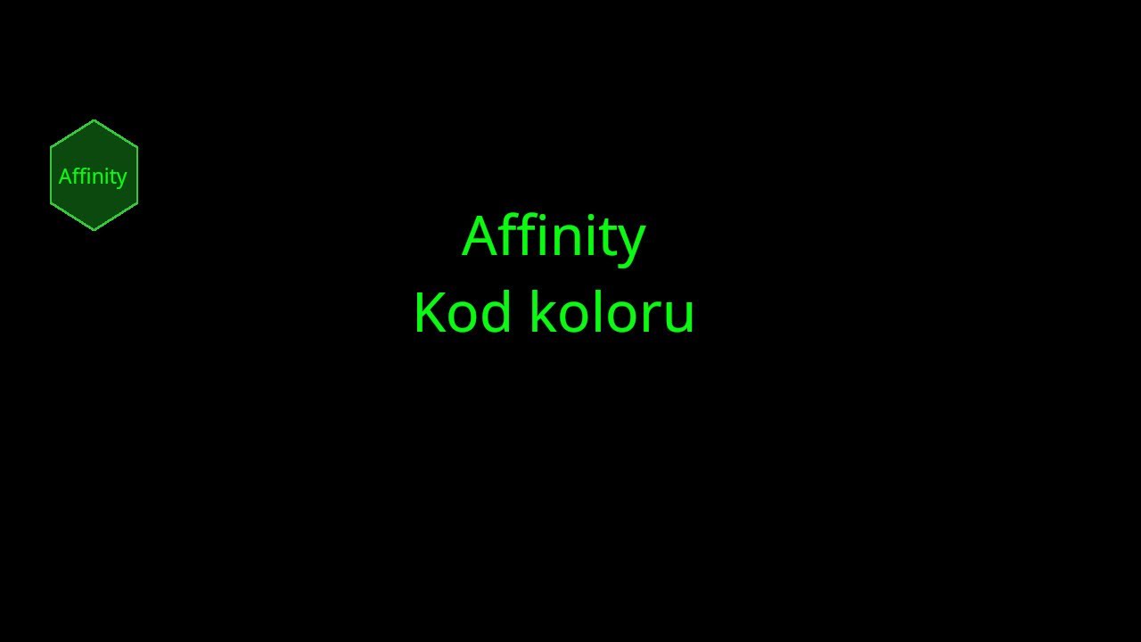 Affinity Kod koloru