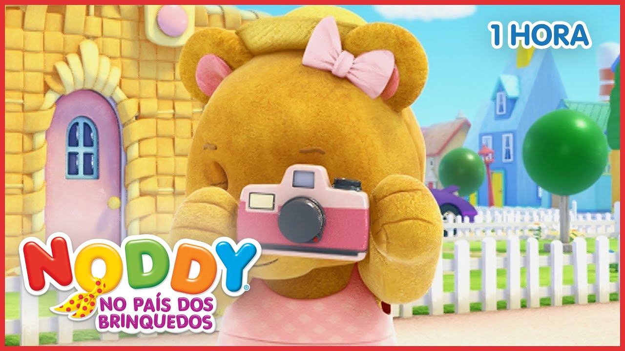 Compilação De 1 Hora | As Fotografias Da Ursa Teresa | Noddy em Português  | Desenhos Animados