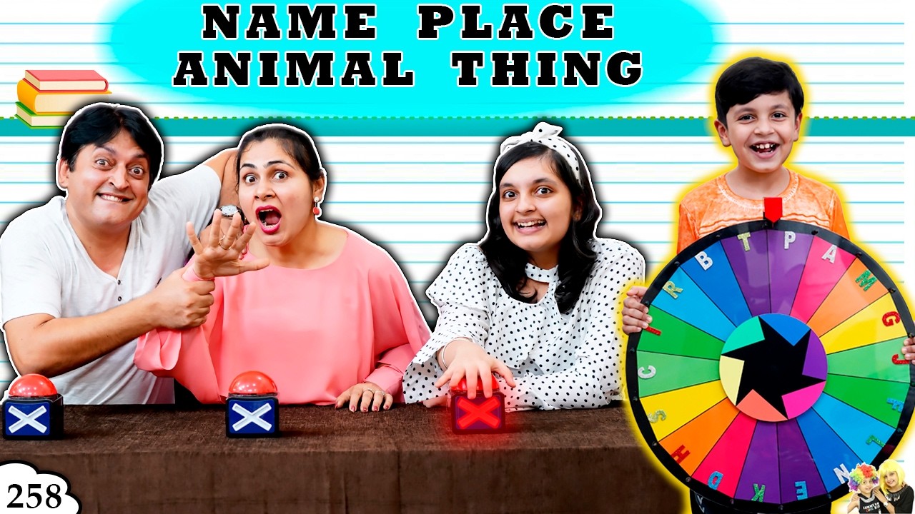 NAME PLACE ANIMAL THING | Ep 258 | Use your brain fun challenge  | Aayu and Pihu Show