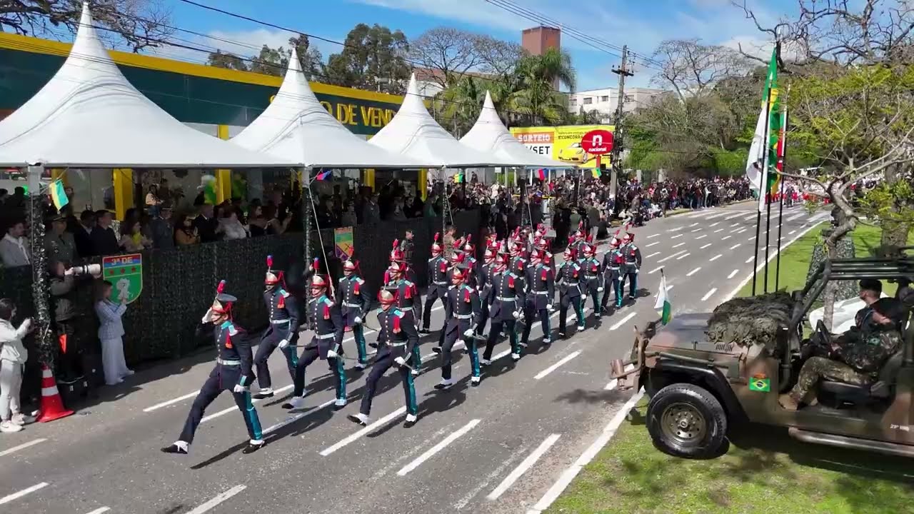 DESFILE  MILITAR DE 7 DE SETEMBRO DE 2025 - SANTA MARIA -RS