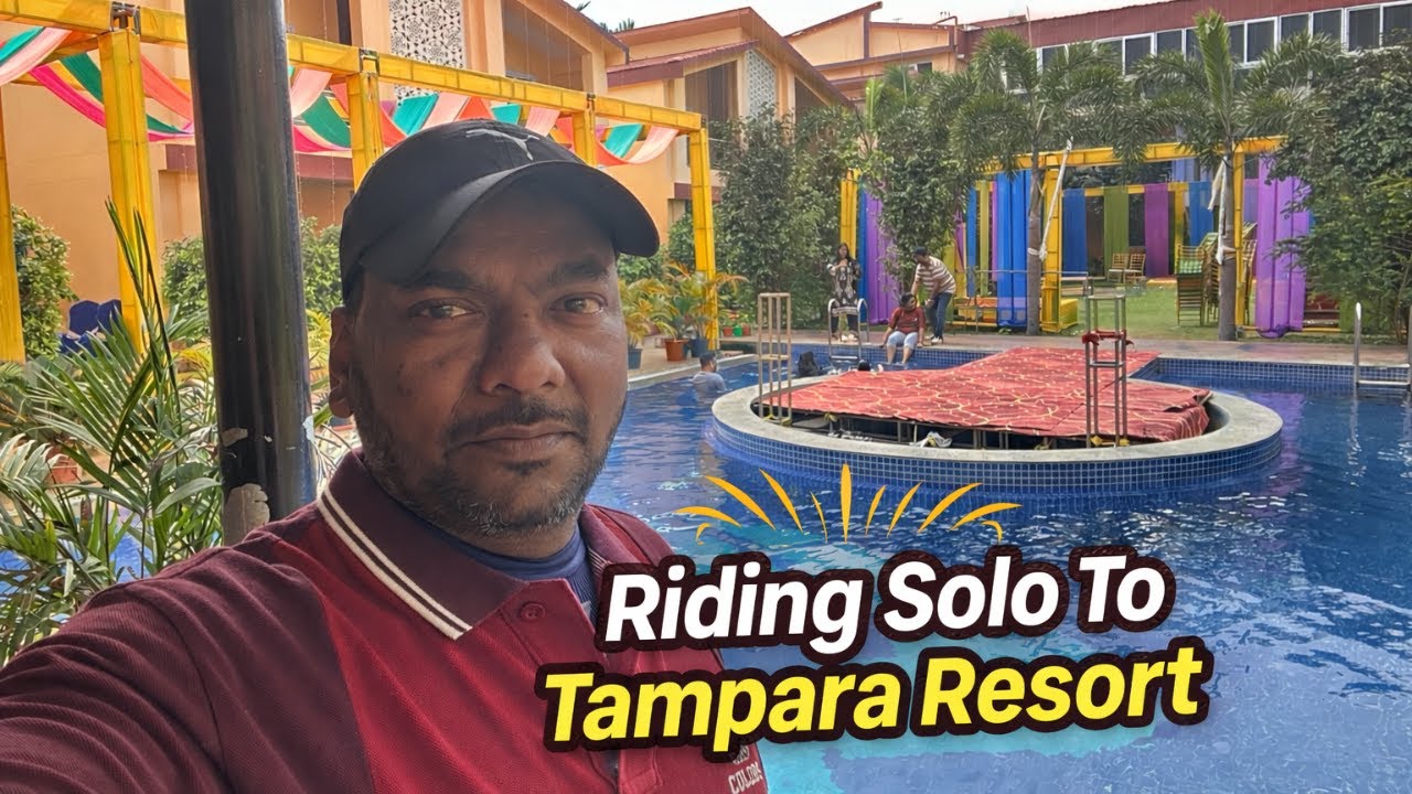 RIDING SOLO TO TAMPARA RESORT !!!