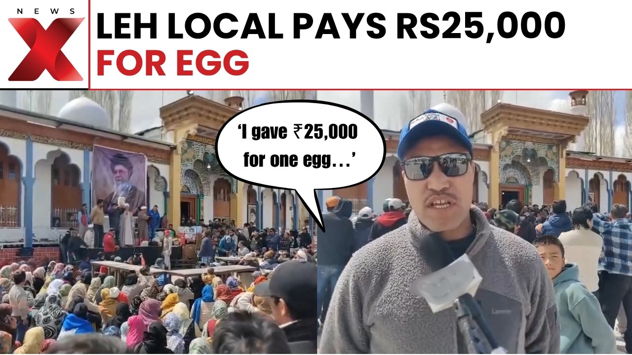 ₹25,000 For An Egg: How Leh Locals Are Raising Funds For Victims Of Iran Conflict!