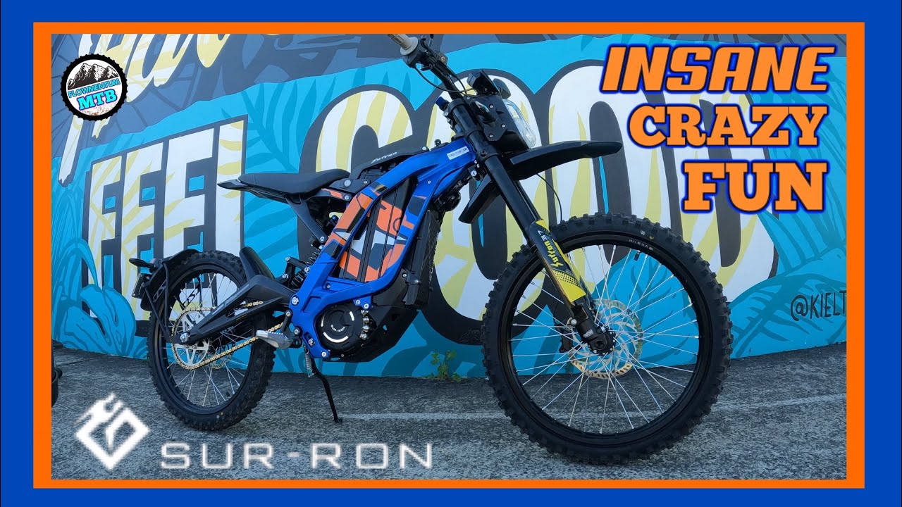 Убийца мопедов Sur-ron || Обзор первой поездки || Электровелосипед L1e Street Registered E-Bike W...