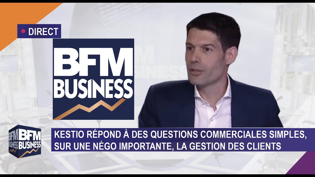 BFM BUSINESS - Kestio veut démocratiser l'accès au conseil commercial pour les TPE/PME