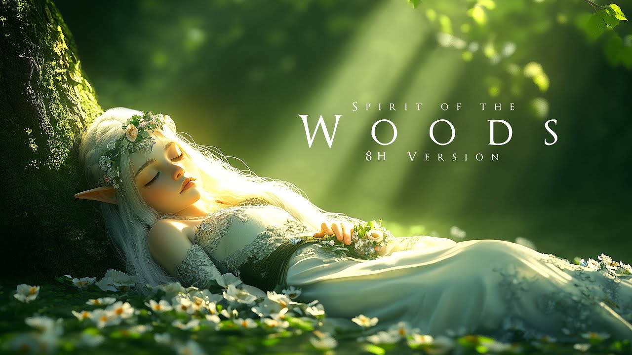 [8 Hours] Spirit of the Woods | Celtic Fantasy Music - Enchanting Ambient Music