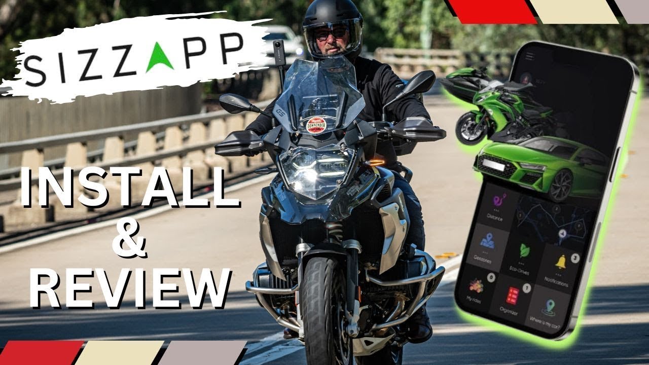 SIZZAPP GPS Tracker Install and Review by Throttle Downunder | Ultimate Bike Security Solution