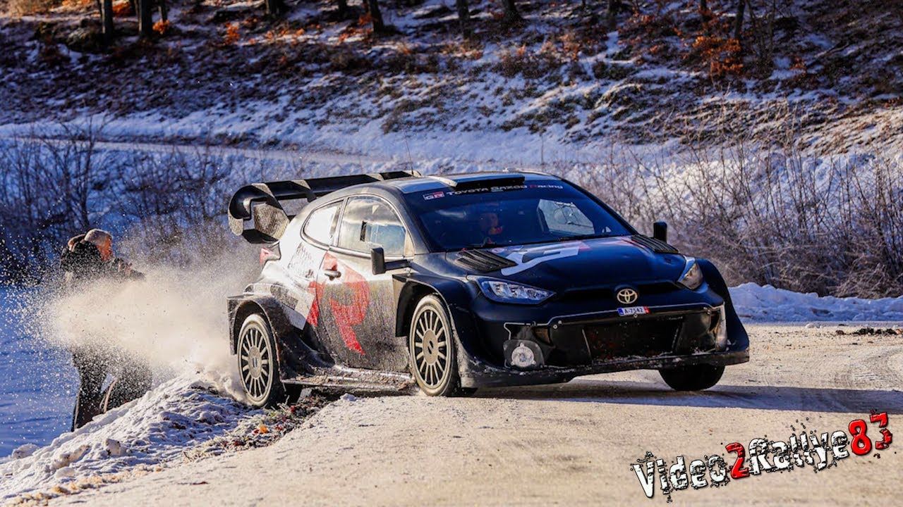 Test Rallye Monte Carlo 2025 ⎜ Kalle Rovenperä ⎜ Toyota Yaris Rally1 By PapaJulien