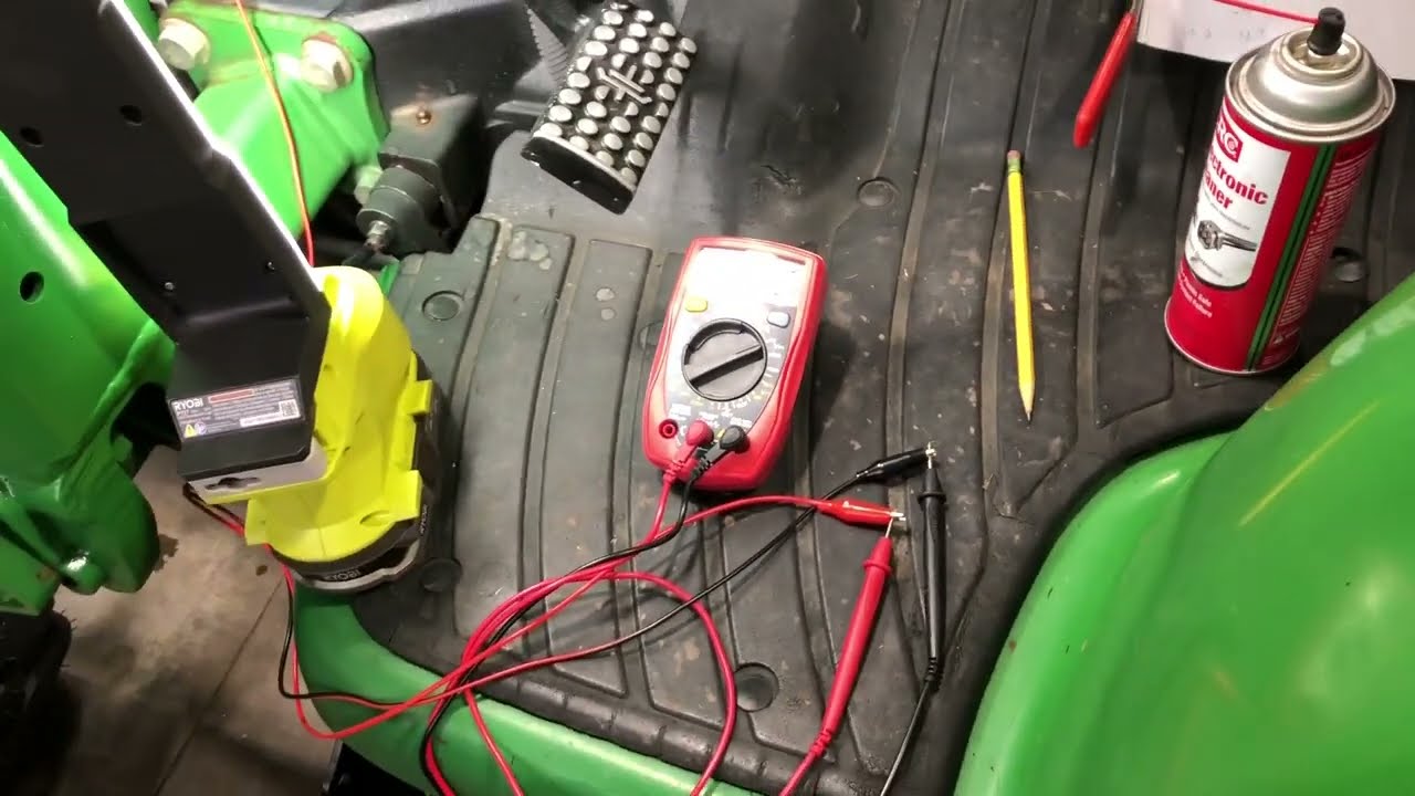 John Deere 4310 Clutch Potentiometer Testing and Calibration ePower Reverser