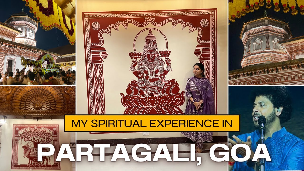 Last emotional day at @partagalimath  🙏🏻 Mahesh Kale’s soulful bhakti Swar Sandhya vlog