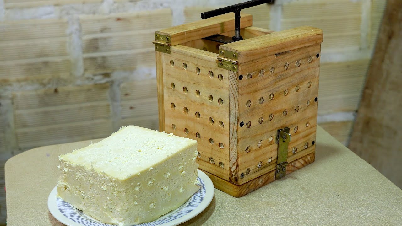MAQUINA PARA PRENSAR QUESO/haciendolo facil