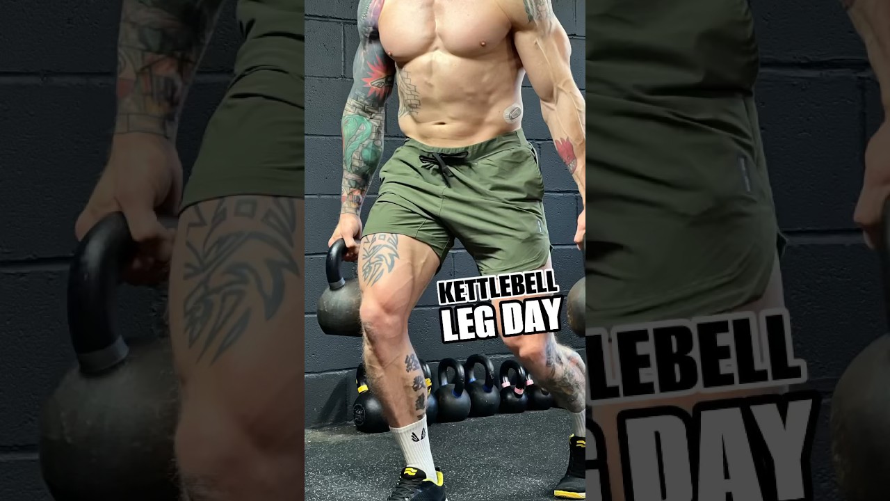 Kettlebell LEG DAY | Full Workout #kettlebell workout lebell