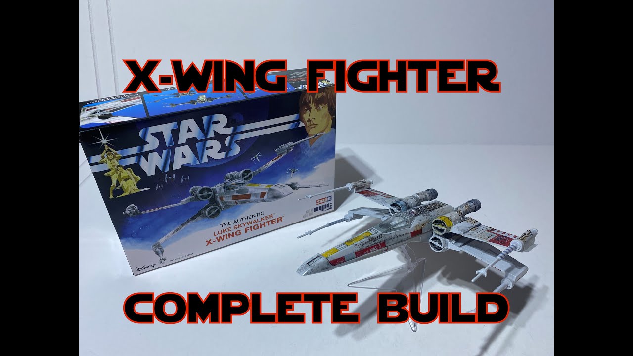 Luke Skywalker's X-Wing - Complete Build