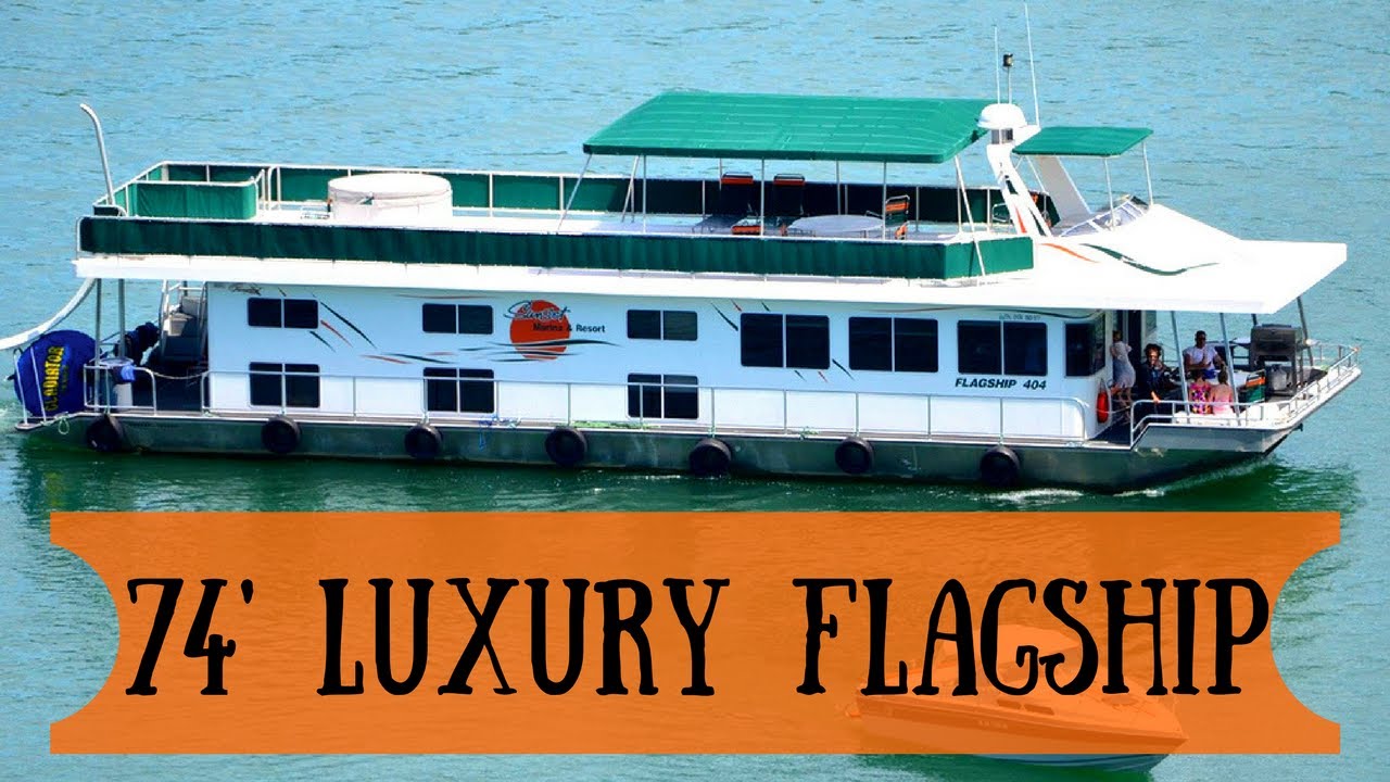 74' Luxury Flagship Houseboat Tour