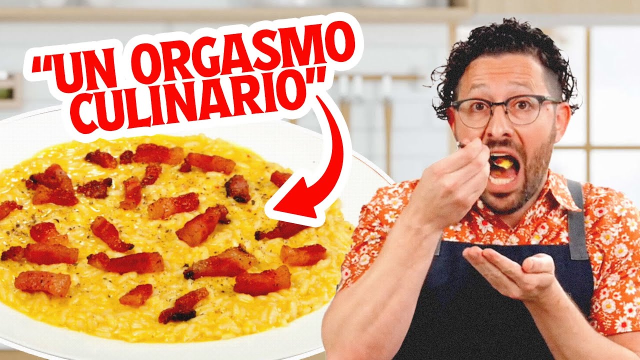 Risotto Carbonara: Cremoso, Facil y Sabroso | AndresCooking