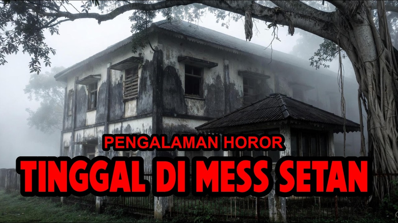 CERITA HOROR TINGGAL DI MESS SETAN PABRIK GULA, HANYA KUAT SATU MALAM