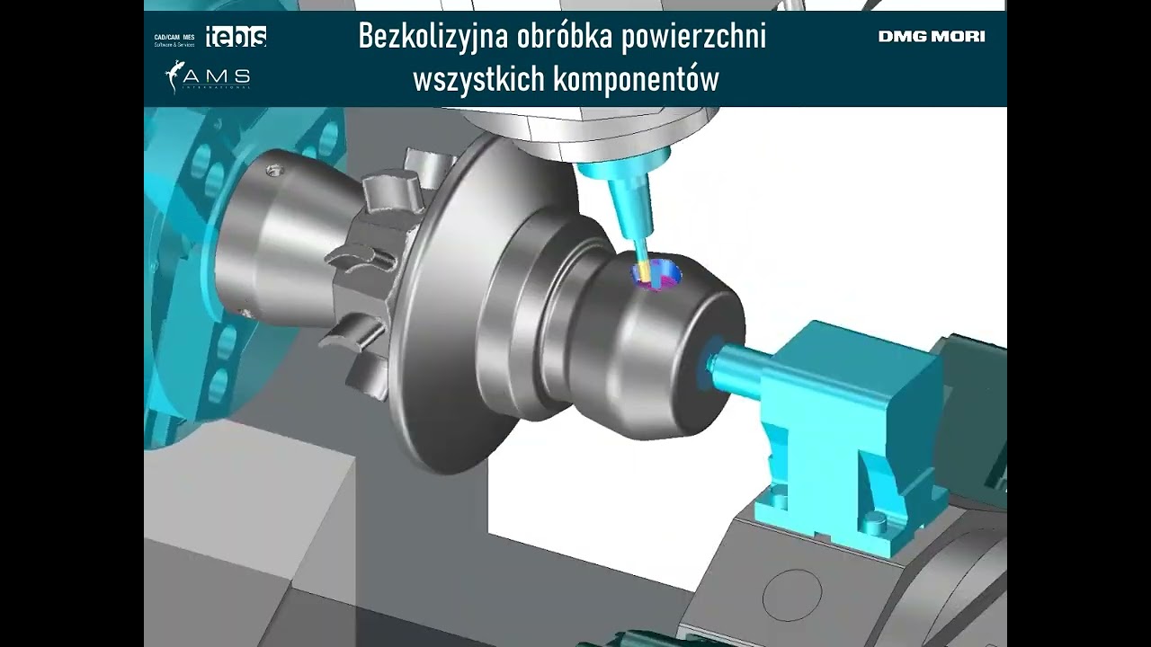 TEBIS CAD/CAM/CAQ - Automatyzacja Produkcji - Obróbka CNC - Rocket Shape DMG MORI HD V5 6
