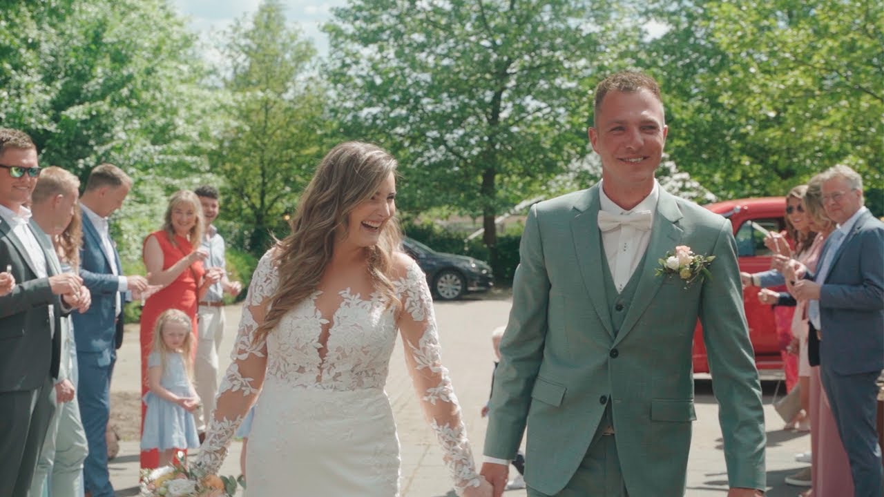 De bruiloft van Bianca en Maurice