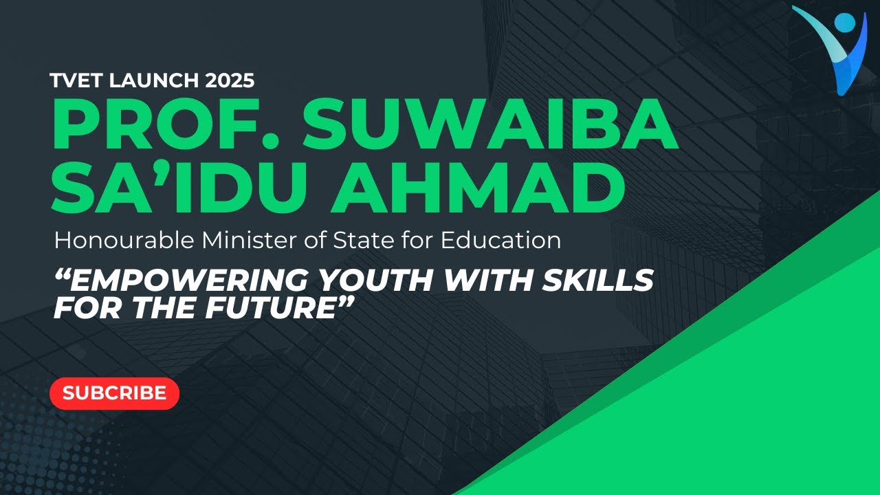 Prof. Suwaiba Sa’idu Ahmad Delivers Goodwill Message at TVET Initiative Launch