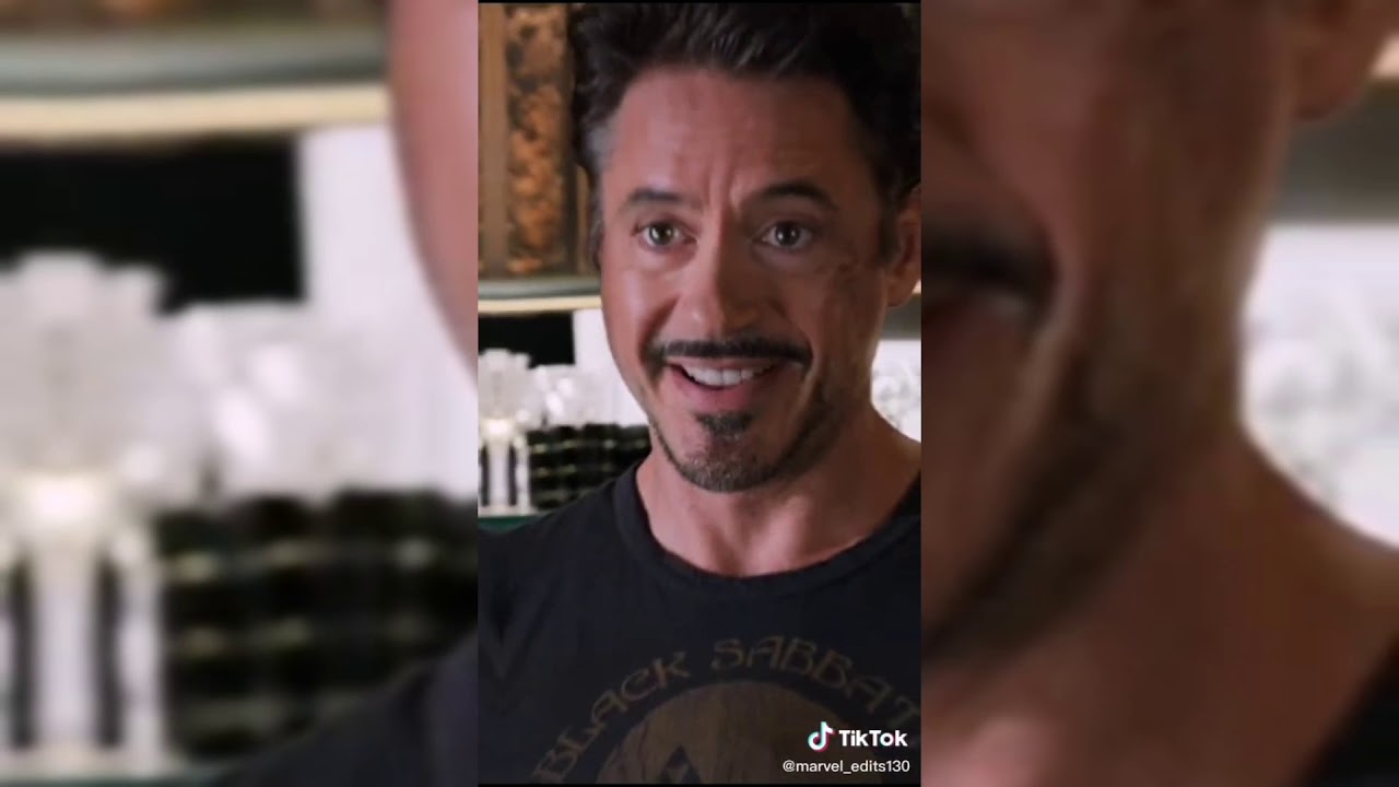 Tony Stark edits tiktok