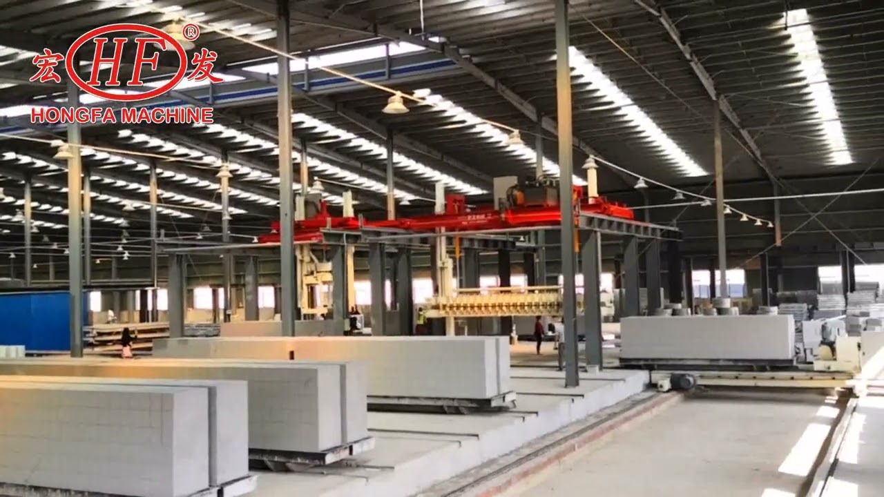 AAC Plant Automatic AAC Block Making Machine