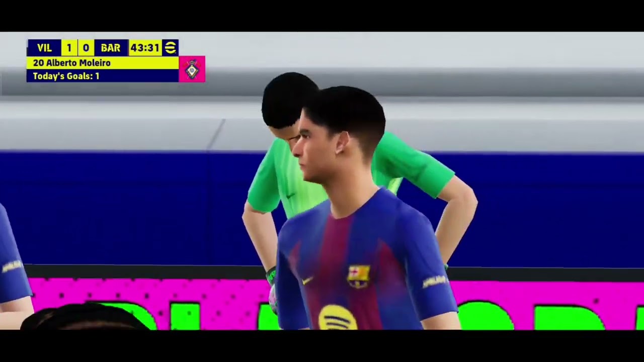 Barcelona vs Villarreal | Intense Gameplay | eFootball 2026