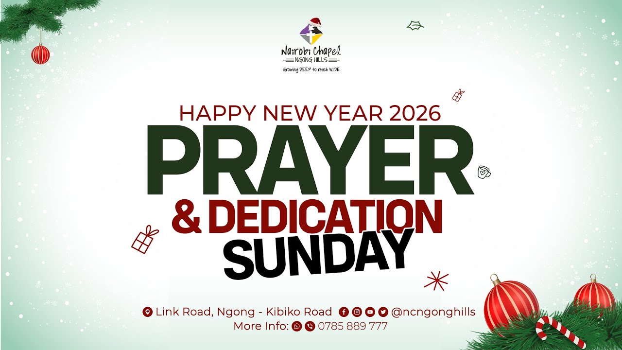 PRAYER AND DEDICATION SERVICE @ncngonghills #Happynewyear2026