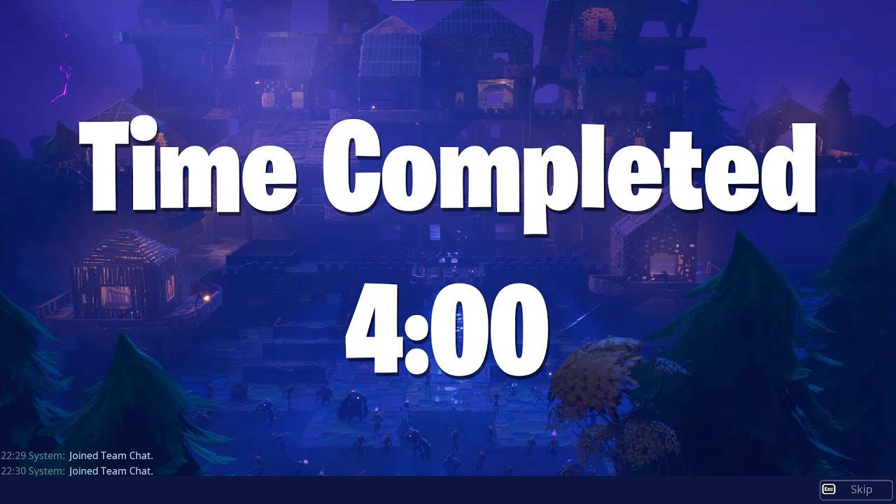 Grotto Dungeon Solo Speedrun 4:00 (WR) - Fortnite STW