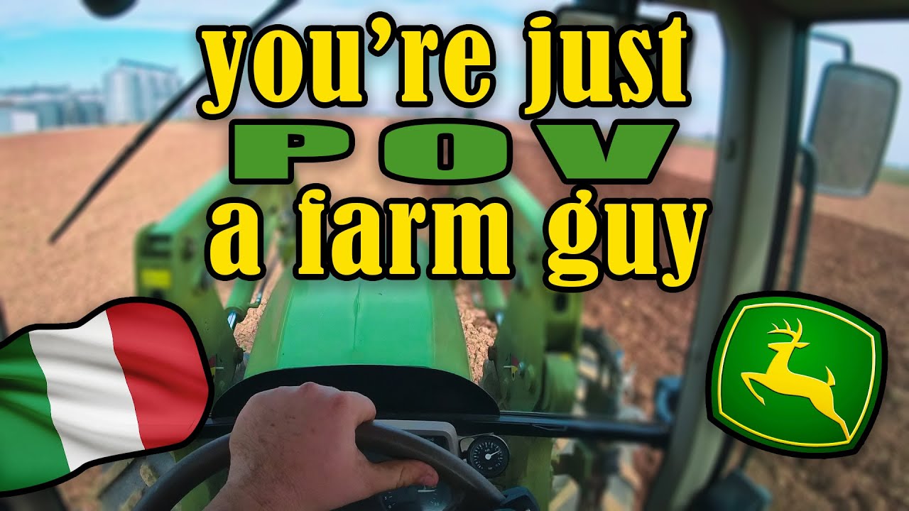 POV: you're just a guy driving tractors for fun.
