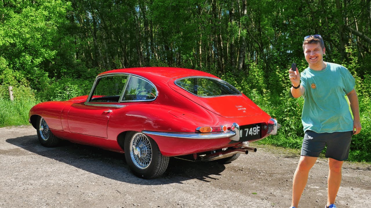 Каково это — управлять Jaguar E-Type серии 1?