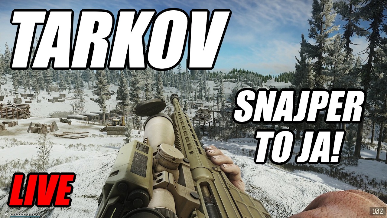 Escape from Tarkov PL LIVE 41 LVL Snajperskie Życie