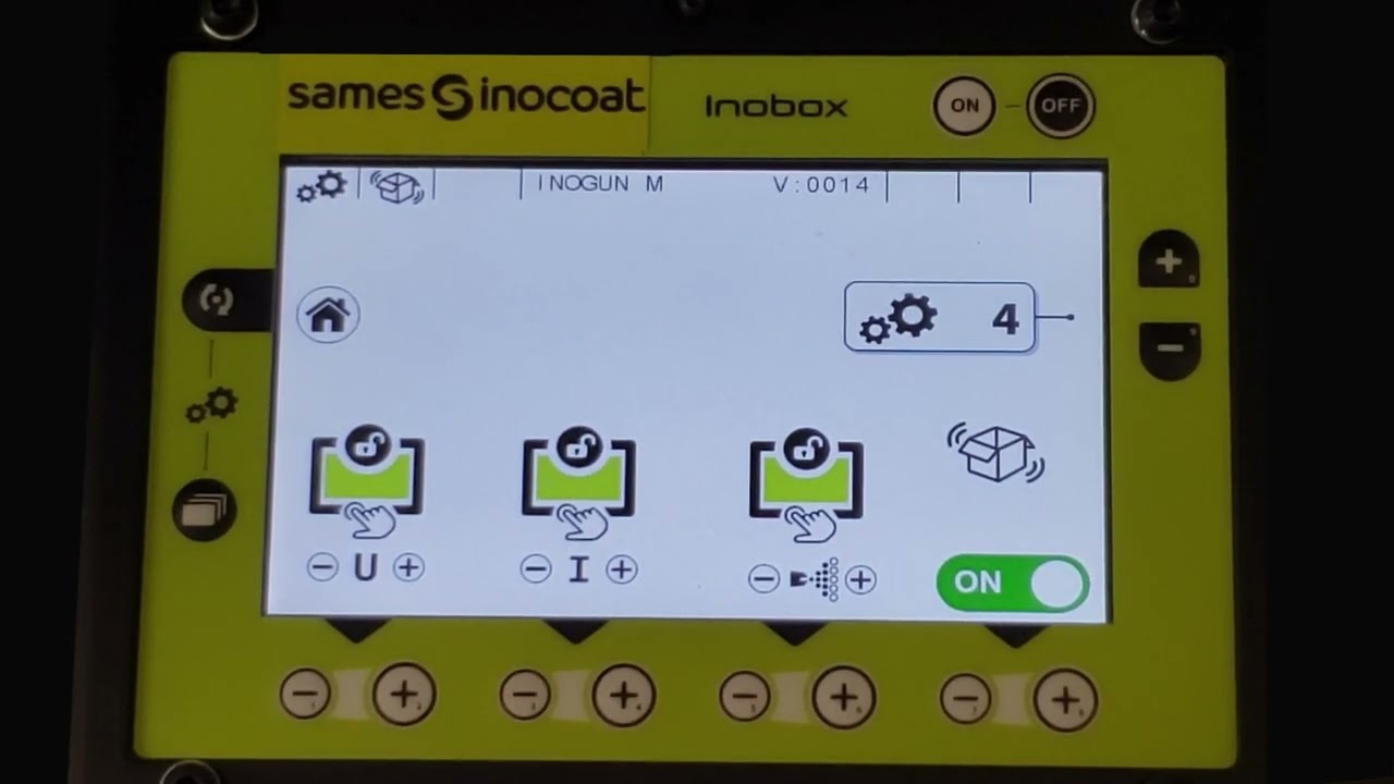 Sames Inocoat Training - Advanced Operator Screens for the Sames Inocart VT
