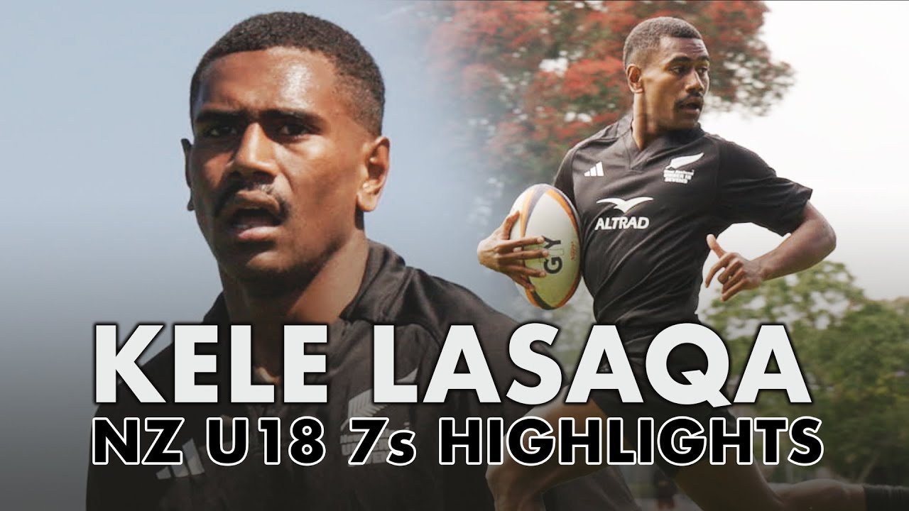 New Zealand Rugby's next stepping phenom Kele Lasaqa has insane footwork