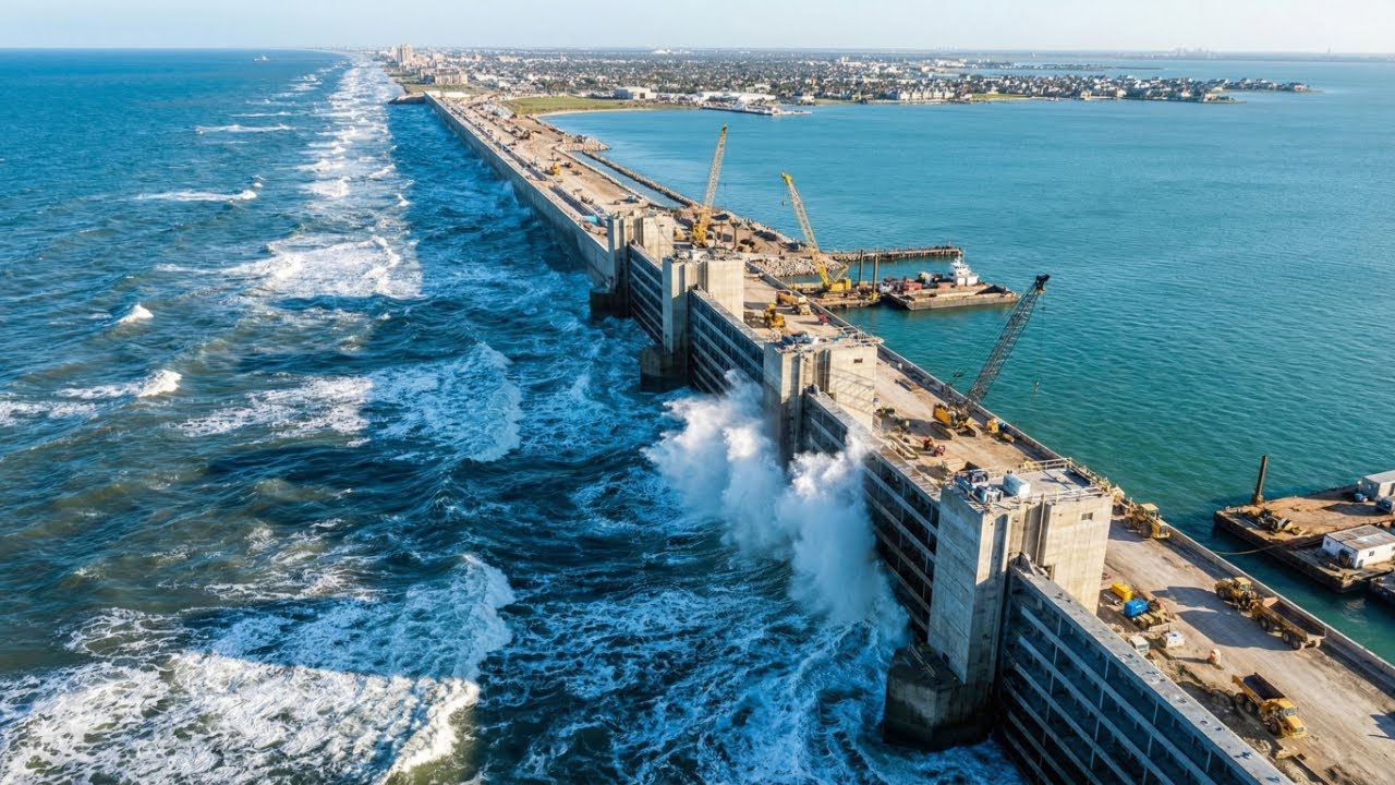 How Texas’s $57 Billion Ike Dike Is Being Built to Protect the U.S. Coast From Disaster