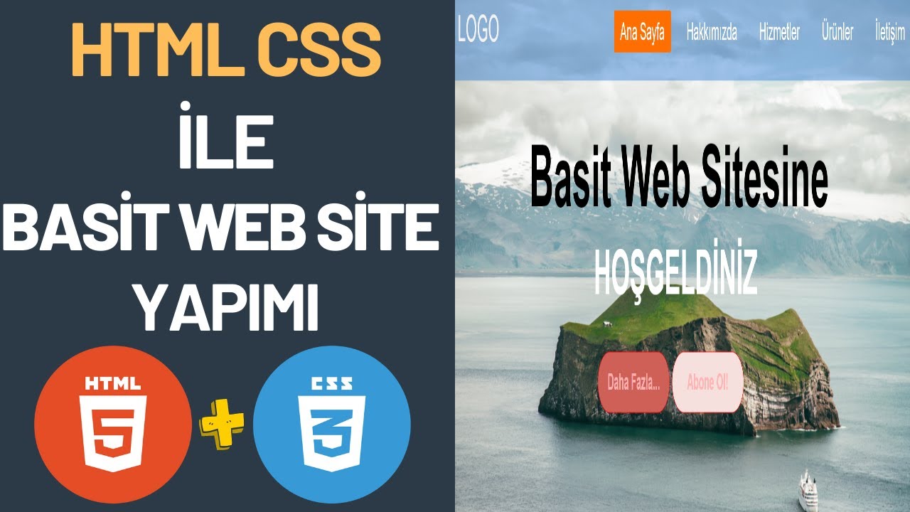 Простое создание веб-сайта — Html Css Простое создание веб-сайта