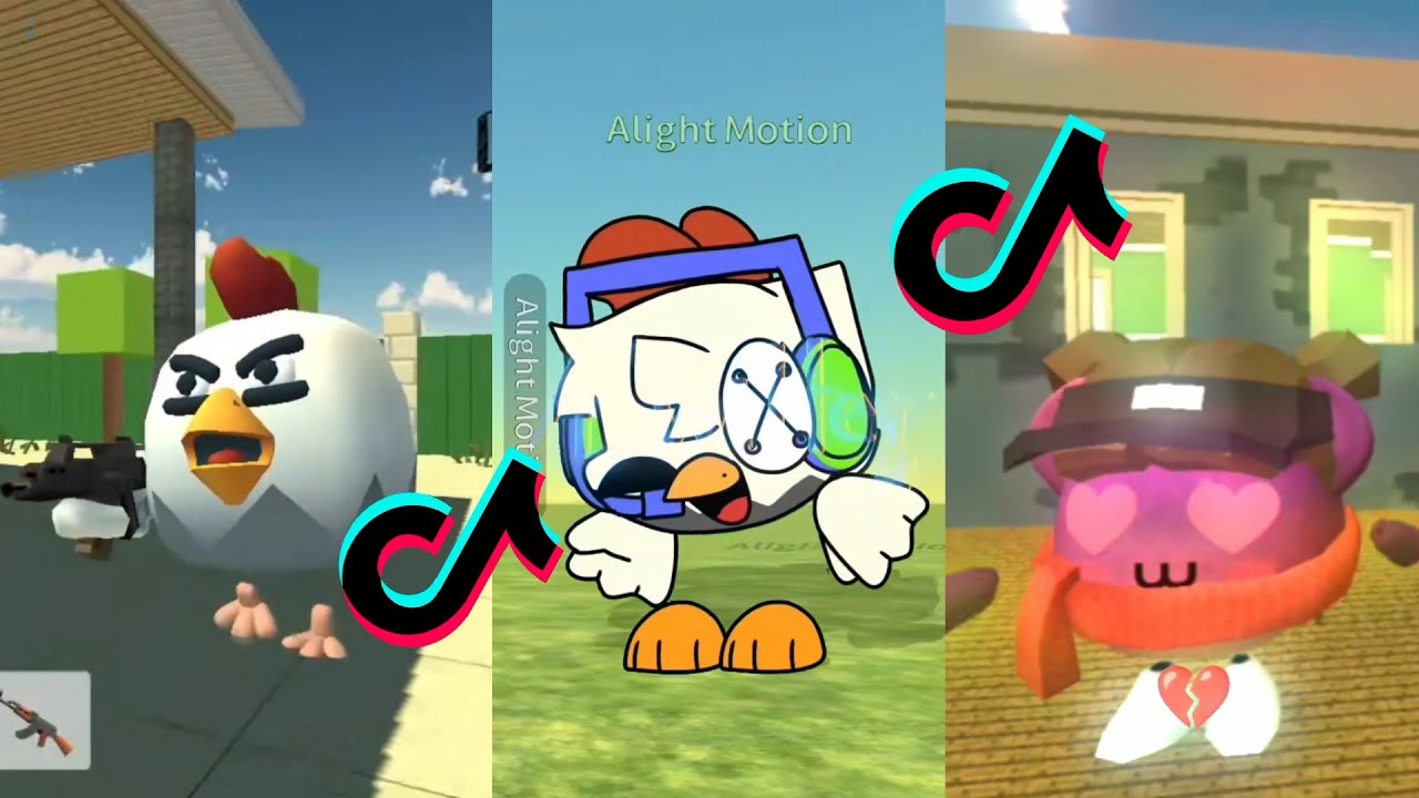 Chicken Gun Game TikTok Compilation #6