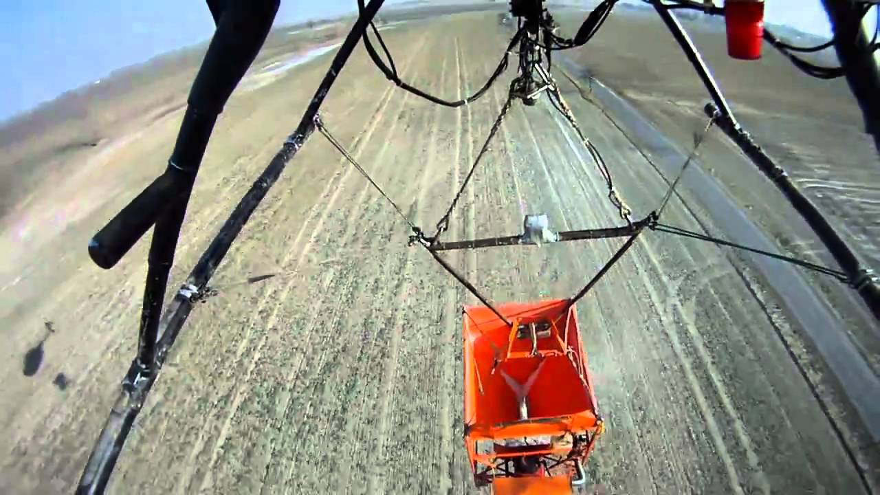 Hubschrauber Düngung  Helicopter fertilizing  GoPro HD