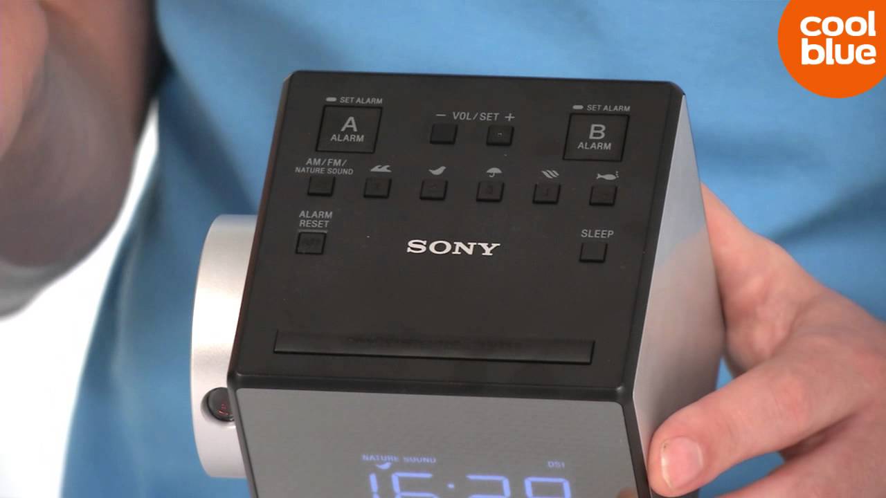 Sony ICF C1PJ wekkerradio Productvideo (NL/BE)