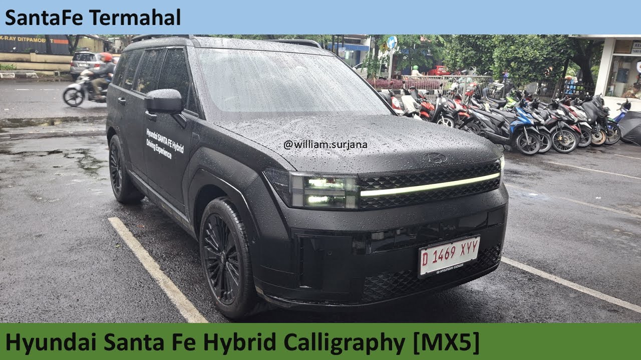 Hyundai Santa Fe Calligraphy Hybrid [MX5] review - Indonesia